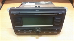 Resim 5C6035180A SKODA FABIA CD RADİO PLAYER PANELİ