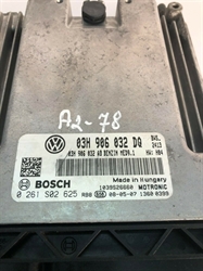 Resim 03H906032DQ 03H906032AM 0261S02625 VW PASSAT MOTOR BEYNİ