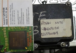 Resim 476609U100 0265231732 NİSSAN NOTE ABS BEYNİ