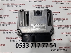 Resim 03L906018AN 03L907309R 0281016409 VW SCİROCCO MOTOR BEYNİ