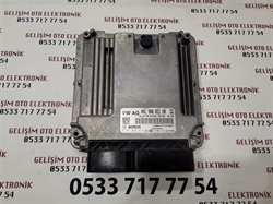 Resim 04L906021HB 04L907309AA 0281033313 1039T08592 AUDI A6 MOTOR BEYNİ​