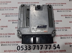 Resim 8K0907401B 8K1907401A 0281014722 EDC17CP14 AUDİ A5 MOTOR BEYNİ