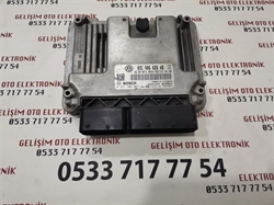 Resim 03C906026AB 03C907309Q 0261S08055 MED17.5.5 VW GOLF MOTOR BEYNİ