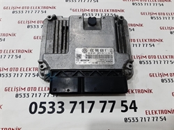 Resim 03C906026K 03C907309N 0261S08101 MED17.5.5 VW POLO MOTOR BEYNİ