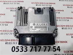 Resim 03C906027BN 03C907309B 0261S06112 MED17.5.5 VW TIGUAN MOTOR BEYNİ