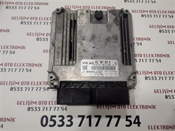 Resim 06L907309B 0261S12720 1039S80957 MG1CS001 VW TİGUAN MOTOR BEYNİ