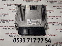 Resim 5L0907115E 1Z0907115F 0261S08496 MED17.5 SKODA YETİ MOTOR BEYNİ