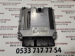 Resim 1K0907115Q 8P0907115B 0261S02470 MED9.1 VW GOLF 5 MOTOR BEYNİ