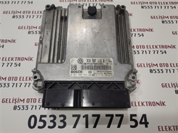 Resim 3C0907115Q 8P0907115B 0261S02333 MED9.1 VW PASSAT MOTOR BEYNİ