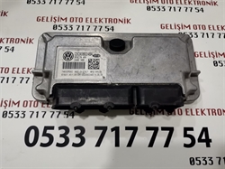 Resim 03C906024BA 03C906024AS 6160145105 VW CADDY MOTOR BEYNİ